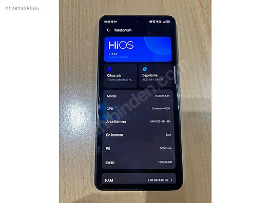 Used & Brand New Items / Cell Phones & Accessories / Cell Phones / Tecno / Camon 20 Pro