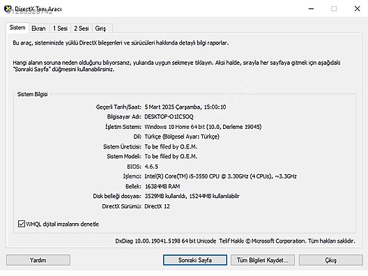 İkinci El ve Sıfır Alışveriş / Bilgisayar / Masaüstü / Modeller / Toplama