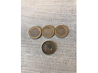 3 adet 100. Yıl hatıra parası ve 1 adet Çanakkale köprüsü hediye