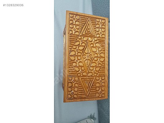 ahsap ceviz sandik el oymasi on sahibinden.com - 1328329036
