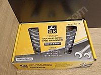 GK TOOLS 8'li Açık Ağızlı Anahtar Takımı