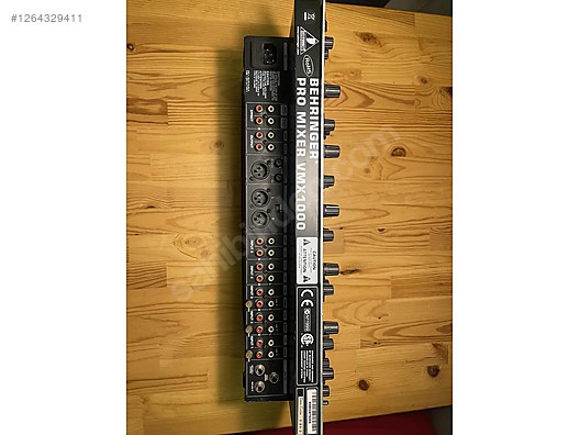Behringer vmx 1000 profesyonel dj mixer on sahibinden.com - 1264329411