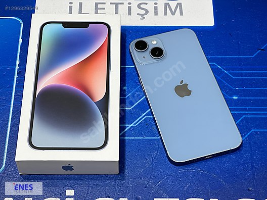 Apple / iPhone 14 / **Türkiye Cihazı PİL:87 iPhone 14 Mavi 128GB
