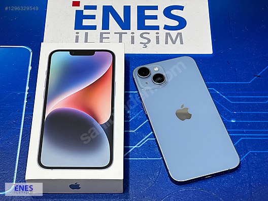 Apple / iPhone 14 / **Türkiye Cihazı PİL:87 iPhone 14 Mavi 128GB