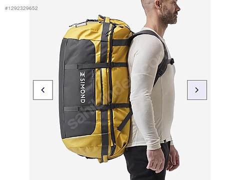 【uesama】デカトロン FORCLAZ リュック 80L-120L イエロー decathlon forclaz çanta 80/120 lt sahibinden.comda - 1292329652