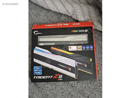 GSKİLL TRİDENT Z5 RGB 6400 MHZ CL32 16x2 RAM sahibinden.comda