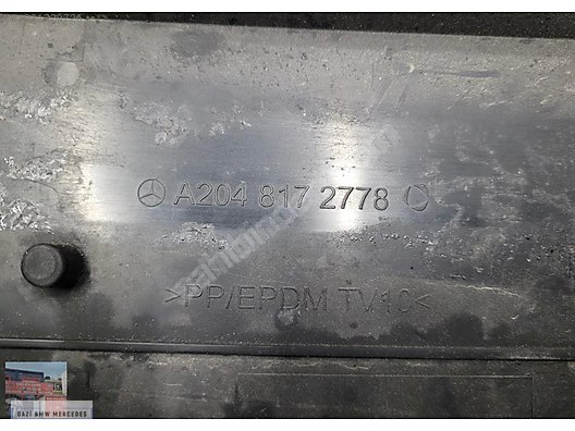 Mercedes C180 C200 W204 Plakalık Çıkma Orijinal A2048172778 - İlan