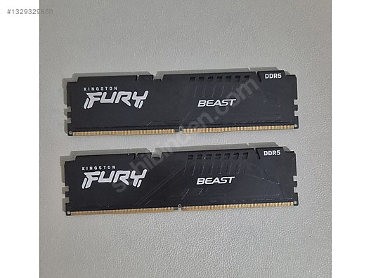 Kingston Fury Beast 2x16 32gb 5600mhz DDR5 ram sahibinden.comda