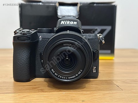 Aynasız / Nikon / Z50 / NIKON Z50 16-50 KİT KUTULU TERTEMİZ 8500