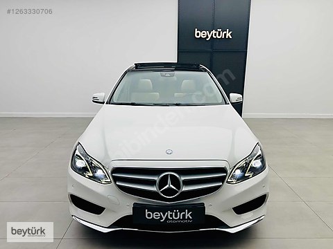 'beytürk' 2014 MERCEDES E250 CDİ 4MATİC AMG CAM...