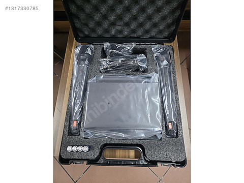 クラスター CLUSTER BOX 2 DU特典 GOLDAUDIO U646 ÇİFT EL TELSİZ MİKROFON KAPALI KUTU sahibinden
