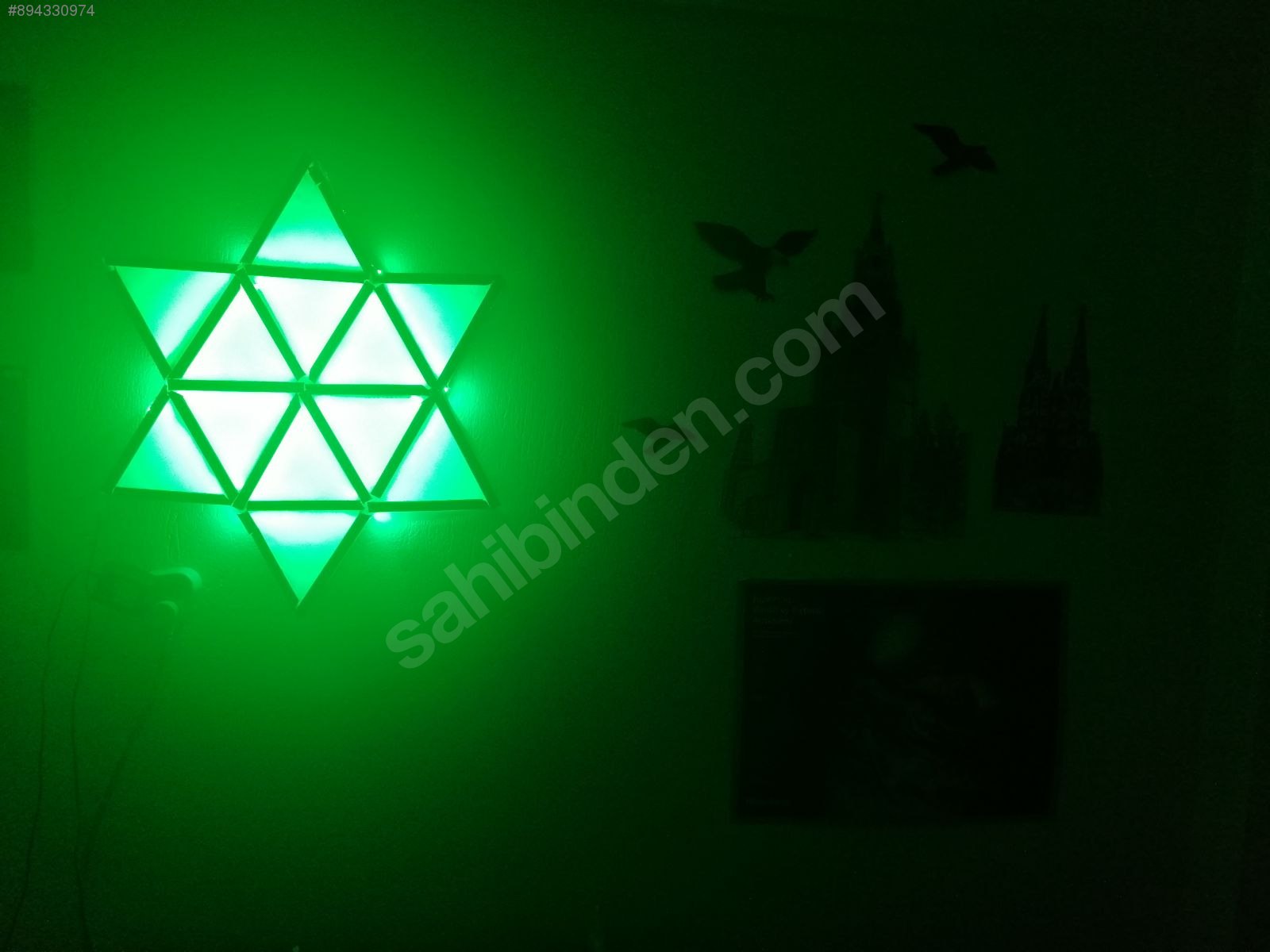 RGB Oda Aydınlatmalı Duvar Süsü Oyuncular ve Gençler İçin Masaüstü
