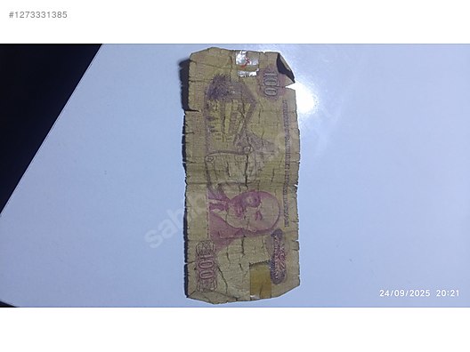 İkinci El ve Sıfır Alışveriş / Koleksiyon / Para & Madalya / Yerli / Kağıt Paralar / Cumhuriyet Dönemi