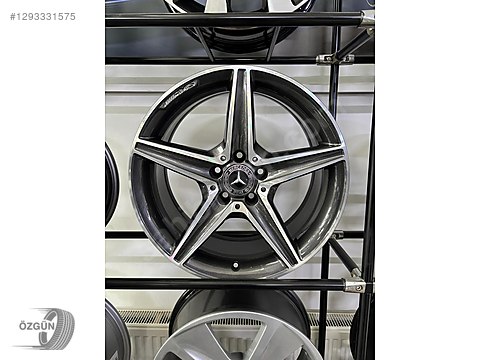 18' 5*112 FABRİKASYON ORİJİNAL MERCEDES AMG JANT TAKIMI on