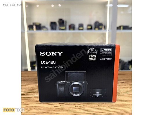 Aynasız / Sony / Alpha a6400 / TÜRKÇE MENÜ -SIFIR - GARANTİLİ SONY