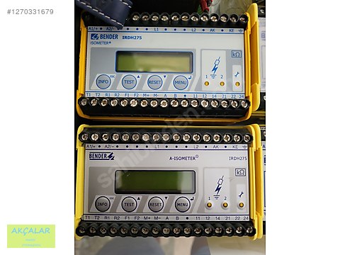 Bender IRDH275 435 isolation - Bender Programlayıcı - 1270331679