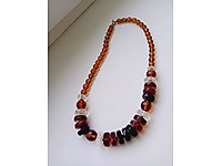 rus antika kehribar kolye