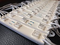 Flux Ledli Modül Led Su Geçirmez Mavi ve Yeşil Renklerinde