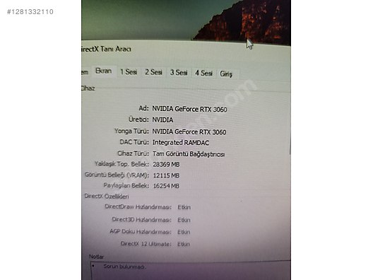 İkinci El Ekran Kartı