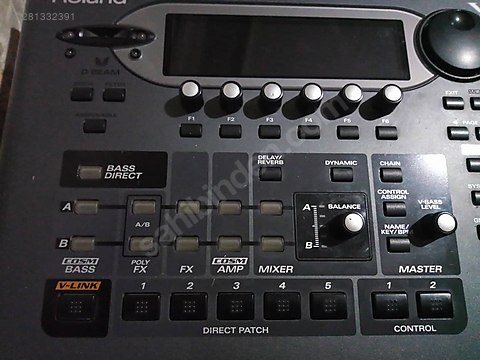 Roland VB-99 v-Bass System + Gk3 B - Prosesör ve Diğer Enstrüman