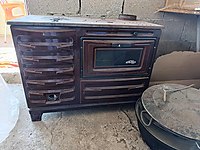 Temiz 1 kez kullanılmış kuzineli soba #1283332485