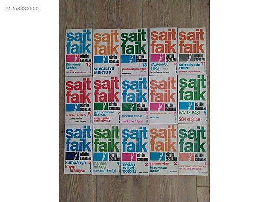 Sait Faik Abasıyanık seri - Antika Antika Kitap ve Çeşitli Antika Eşyalar sahibinden.com'da