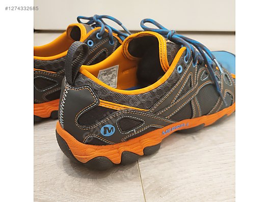 Merrell Hurricane Lace Outdoor Ayakkabı 46.5 Numara Blue/Orange
