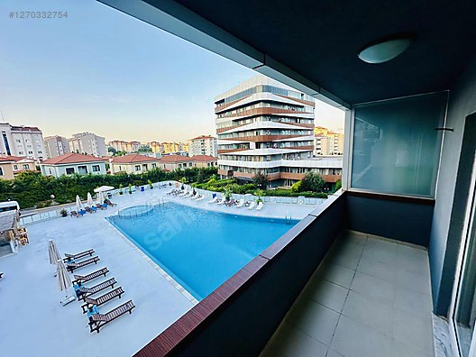 SAHİBİNDEN KİRALIK HELENIUM GARDEN HAVUZ MANZARALI 1+0 BALKONLU