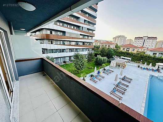 SAHİBİNDEN KİRALIK HELENIUM GARDEN HAVUZ MANZARALI 1+0 BALKONLU