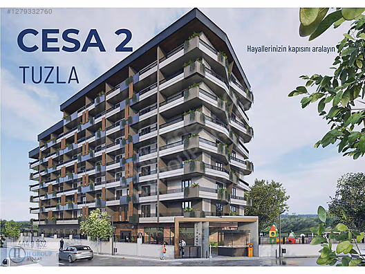 CESA SUİTE-2 PROJESİNDE 1 MİLYON PEŞİNATLA DAİRE #1279332760