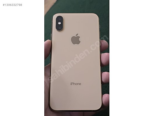 iPhone XS ローズゴルド256GB APPLE IPHONE XS GOLD 256GB YENILENMIS B KALITE (12 AY GARANTILI)