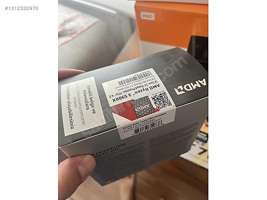 AMD Ryzen 9 5900X - 12 Çekirdek - Tertemiz - Kutu Mevcut