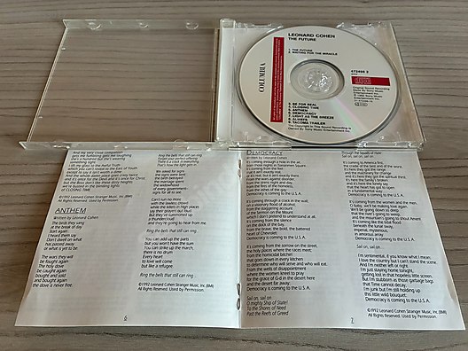 Leonard Cohen - The Future - Müzik CD leri Alışverişte İlk Adres