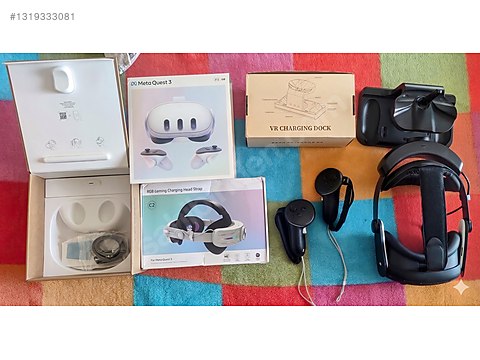 SIFIR AYARINDA! Meta Quest 3 512 GB + Full Ekstra Aksesuar Seti