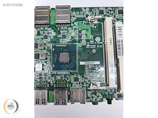 GIGABYTE MZBSWIP ENDÜSTRİYEL ANAKART 2 GB RAM 64 GB MSATA E206 - Anakart ve Tüm Masaüstü Bilgisayar Parçaları sahibinden.com'da