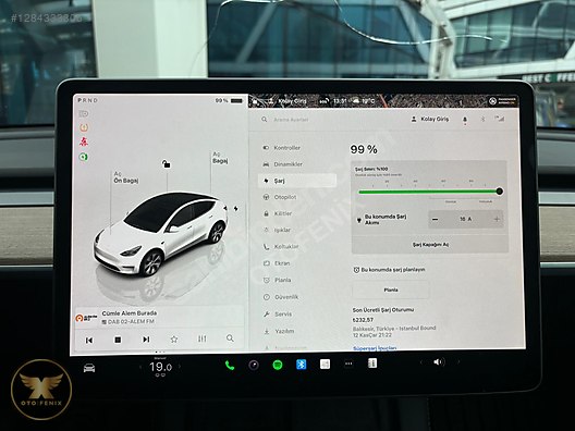 OTOFENİX 2023 TESLA MODEL Y LONG RANGE 514 HP HATASIZ 68.076 KM