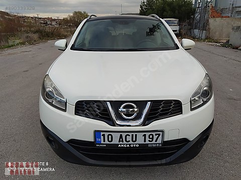 nissan qashqai 1 6 tekna pack balikesir akcadan 2010model 135000km hatasiz cam tavan kasgai at sahibinden com 890333329