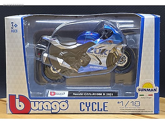 1/18 BURAGO 2021 SUZUKI GSX R1100 on sahibinden.com - 1329333393