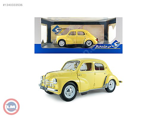 【箱付き・希少】Solido Renault 4cv 1950 1/18 Solido Diecast Model 1:18 Renault Araba - 1340333536