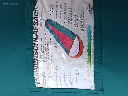 İkinci El ve Sıfır Alışveriş / Spor / Doğa Sporları / Kampçılık & Outdoor / Uyku Tulumu