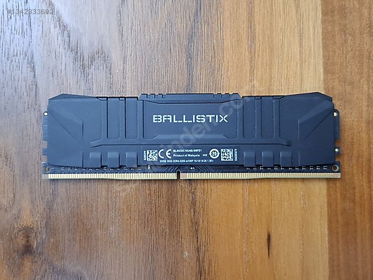 Crucial Ballistix DDR4-3200 8GB×2枚 Crucial Ballistix 8GB DDR4-3200 Gaming RAM sahibinden.comda