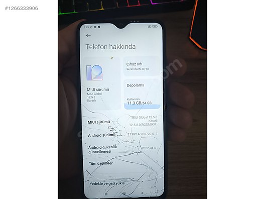 Used & Brand New Items / Cell Phones & Accessories / Cell Phones / Xiaomi / Redmi Note 8 Pro