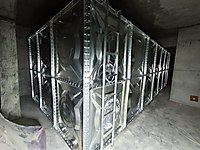 moduler su deposu iskan temiz suya yangina uygundur