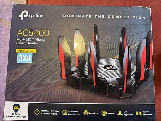 Acx5400 Router Tp-Link AC5400 Router sahibinden.comda - 1269334425