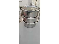 3 LÜ ÇELİK KİLİTLİ SEFER TASI