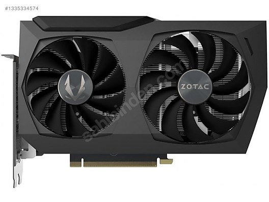 ZOTAC RTX 3070 Ti 8GB GDDR6X-256Bit ETiKET'li ve TamTEST'li