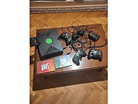 Xbox 2001 konsol + Oyun Gta 3 + 2 kol
