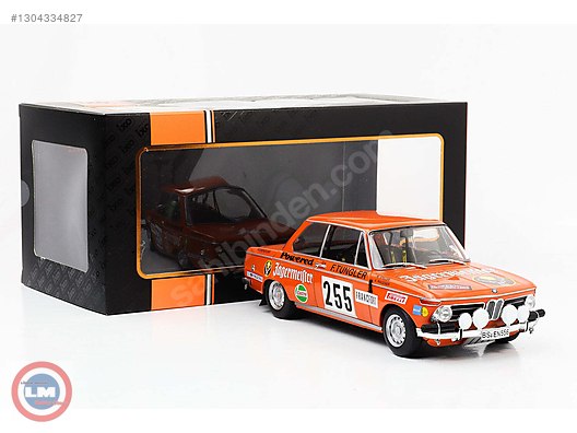 IXO  2002 ラリー ミニカー 1/18 1973 中古品 IXO Diecast Model 1:18 BMW Araba - 1304334827