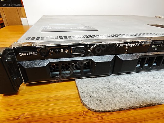 Dell PowerEdge R230 | E3-1240 v6 | 8GB RAM | 4x4TB SAS | H330 ...