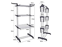 çamaşır askılığı üç katlı sıkıntısı yok